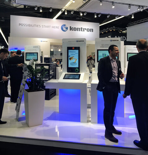 Kontron booth at embedded world 2017