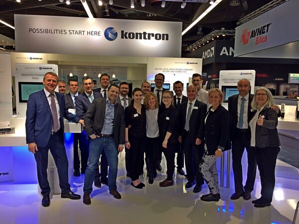 Kontron embedded world 2017 exhibition team