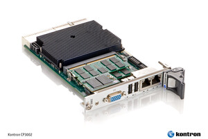 Kontron CP3002 completes series of 3U CompactPCI® processor boards based on the latest Intel® Core™ i7 processor