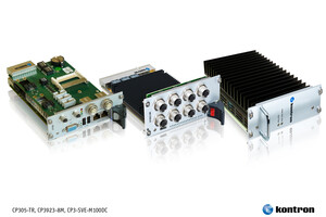 Kontron introduces new 3U CompactPCI® building blocks dedicated to rolling-stock and rugged in-vehicle applications