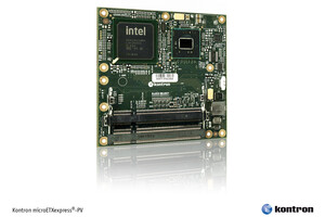 Kontron microETXexpress®-PV: 2nd Gen. of Intel® Atom™ Processor based Computer-on-Modules