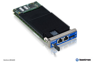 Kontron AM4020 AdvancedMC™ processor board with Intel® Core™ i7 Processor and integrated graphics