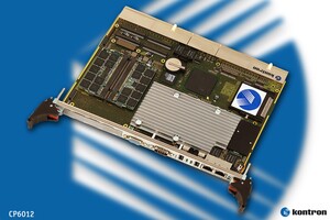 Kontron's CP6012: CompactPCI 6HE Board with Intel® CoreTM Duo Processor