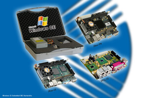 Three Windows® CE 5.0 Starter Kits for EPIC and JRex-SBCs with Intel® Pentium® M
