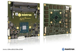 Kontron launches two COM Express® compact  Computer-on-Module families with Intel® Atom™ processor E3800 and Intel® Celeron® processors N2900/J1900