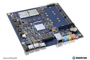 Kontron's first Mini-ITX embedded motherboard with ARM processor technology has an NVIDIA Tegra 3 processor on board