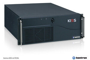 Kontron KISS 4U PCI761 with Intel® Core™ i3/i5/i7 processor and 12 expansion slots