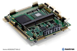 Kontron MICROSPACE® MSM-LP: dual-core PCI/104-Express™ single board computer for demanding environmental conditions