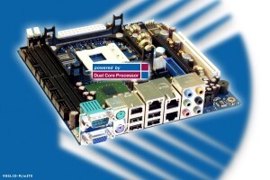 The new Intel® Core Duo and Core Solo Processors are supported by Kontron's Embedded Mini-ITX Motherboard